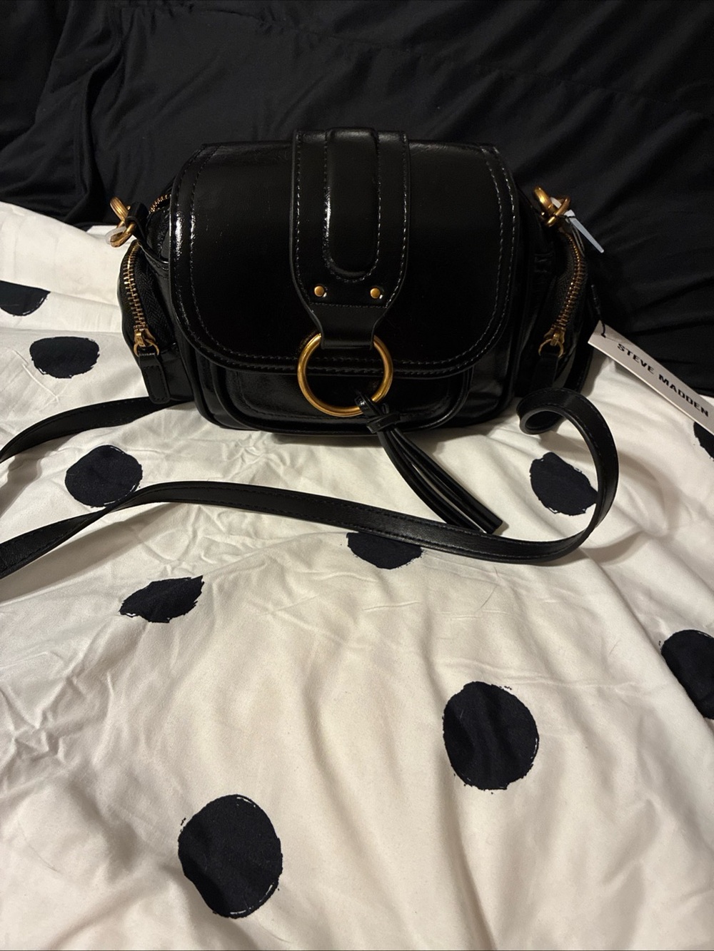 Steve Madden BMOONI black crossbody purse